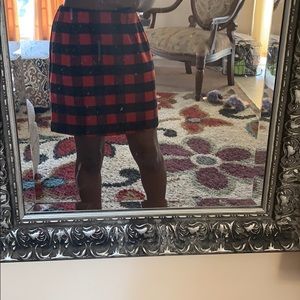 Cute plaid skirt